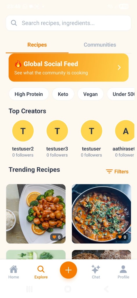 Social & Discover