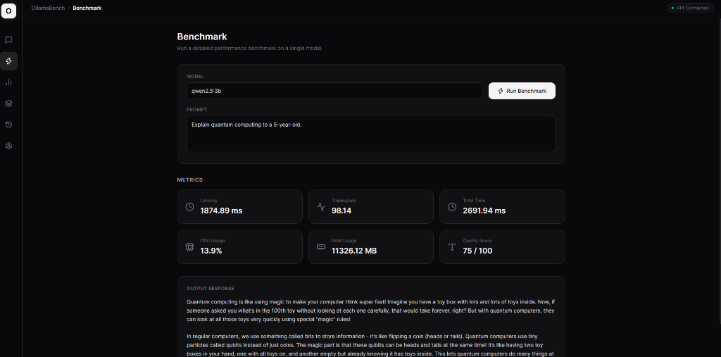 Benchmark Results